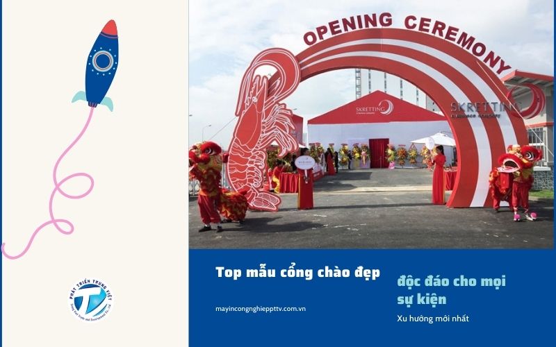 Top Mẫu Cổng Chào Đẹp Độc Đáo Cho Mọi Sự Kiện